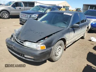 1991 Honda Accord LX with VIN 1HGCB7554MA223762, listed as a Copart auction lot 68348134 with 195,123 mi miles and Non Repairable. Bid and sale history available at carsss.com. Image 1.