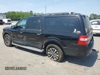 2017 Ford Expedition Max XLT with VIN 1FMJK1HTXHEA04036, listed as a Copart auction lot 55258305 with 161,825 mi miles and Salvage title. Bid and sale history available at DreamBid. Image 2.
