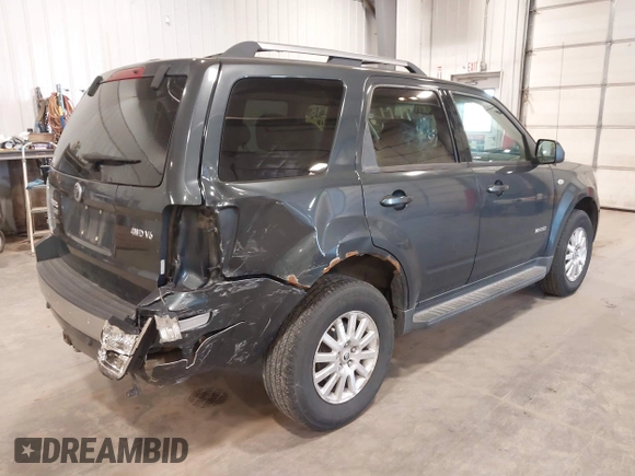 2008 Mercury Mariner Premier with VIN 4M2CU97168KJ20982, listed as a IAAI auction lot 41999498 with 151,524 mi miles and . Bid and sale history available at DreamBid. Image 4.