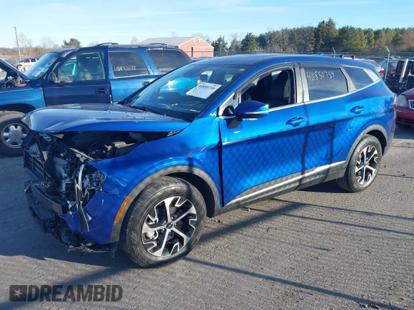 2023 Kia Sportage EX z VIN 5XYK33AF7PG043842, wystawiony jako IAAI lot #40850759 z przebiegiem 35 698 mil mil oraz . Historia ofert i sprzedaży dostępna na DreamBid. Obrazek 18.