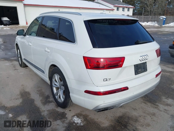 2017 Audi Q7 Premium with VIN WA1AAAF72HD022267, listed as a IAAI auction lot 41505690 with 90,475 mi miles and . Bid and sale history available at DreamBid. Image 3.