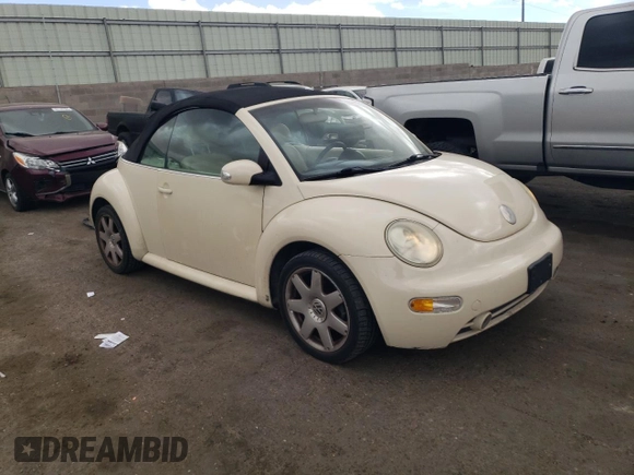2003 Volkswagen Beetle GLS с VIN 3VWCD21Y33M320106, выставлен на аукционе Copart как лот 45298905 с пробегом 125 961 миль миль и Списание • Salvage title. История ставок и продаж доступна на DreamBid. Изображение 4.