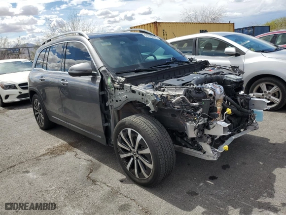 2023 Mercedes-Benz GLB with VIN W1N4M4GB9PW313875, listed as a Copart auction lot 51676835 with 13,972 mi miles and Salvage Title. Bid and sale history available at carsss.com. Image 4.