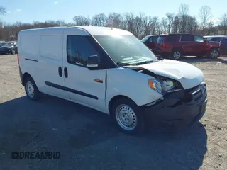 2016 Ram ProMaster City Cargo Tradesman with VIN ZFBERFAT4G6B68048, listed as a IAAI auction lot 41606571 with 144,463 mi miles. Bid and sale history available at carsss.com. Image 1.