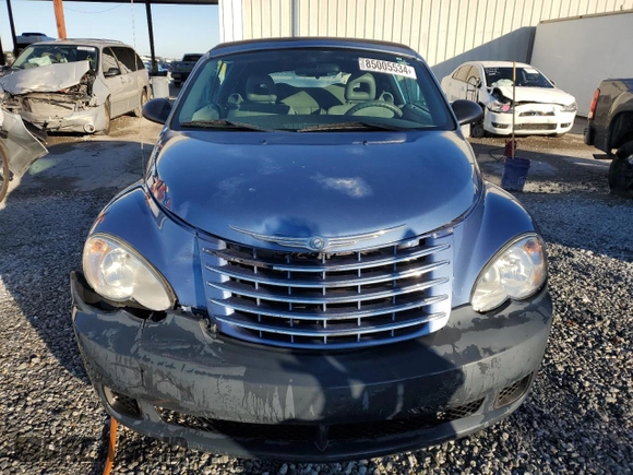 2007 Chrysler PT Cruiser with VIN 3C3JY45X67T501051, listed as a Copart auction lot 85005534 with 163,184 mi miles and Salvage Title. Bid and sale history available at carsss.com. Image 5.