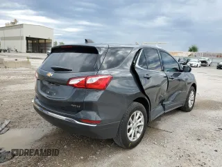 2019 Chevrolet Equinox LT with VIN 2GNAXUEV6K6246743, listed as a Copart auction lot 54349115 with 129,595 mi miles and Salvage Title. Bid and sale history available at DreamBid. Image 3.