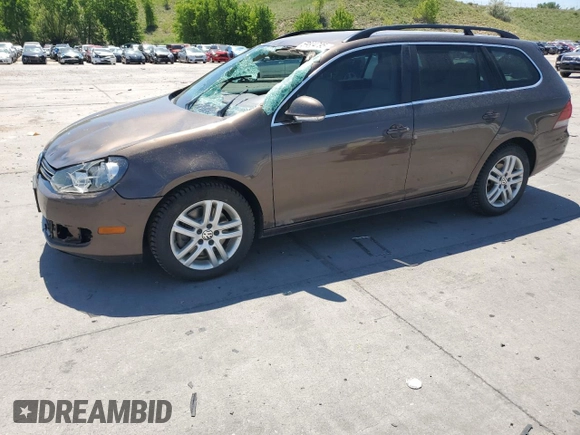 2013 Volkswagen Jetta TDI w/Sunroof with VIN 3VWML7AJ8DM683039, listed as a Copart auction lot 59804795 with 101,065 mi miles and Salvage title. Bid and sale history available at DreamBid. Image 1.