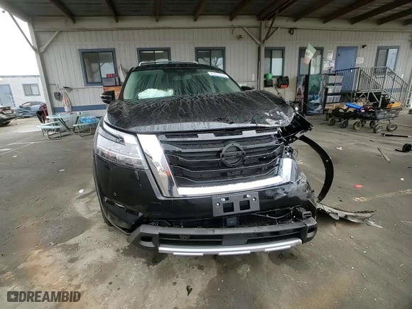 2024 Nissan Pathfinder SL with VIN 5N1DR3CA1RC317144, listed as a Copart auction lot 85895234 with 970 mi miles and Salvage Title. Bid and sale history available at carsss.com. Image 12.