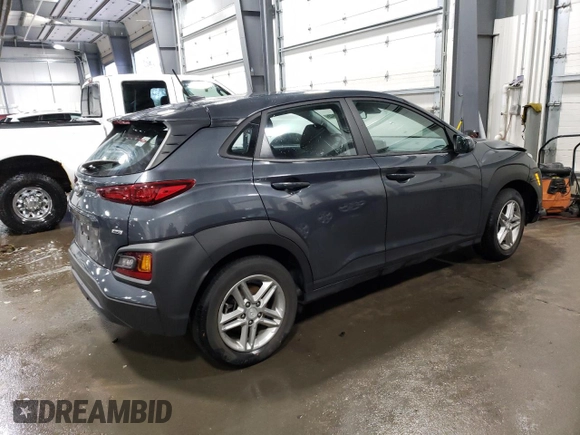2020 Hyundai Kona SE with VIN KM8K1CAA0LU438041, listed as a Copart auction lot 37193543 with 38,974 mi miles. Bid and sale history available at carsss.com. Image 3.
