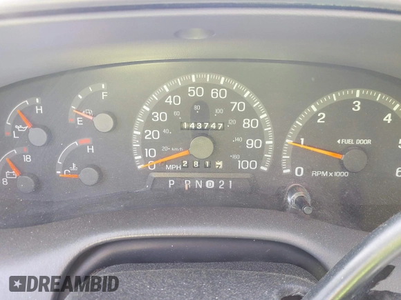 1997 Ford F-150 with VIN 1FTDX1728VND00843, listed as a IAAI auction lot 41773901 with 143,747 mi miles and . Bid and sale history available at DreamBid. Image 7.