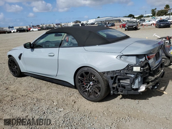 2023 BMW M4 Competition xDrive with VIN WBS33BA08PCL36057, listed as a Copart auction lot 77821614 with 34,074 mi miles and Salvage Title. Bid and sale history available at carsss.com. Image 2.