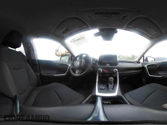 2021 Toyota RAV4 Hybrid LE with VIN 4T3LWRFV3MU041338, listed as a IAAI auction lot 42106979 with 48,765 mi miles. Bid and sale history available at carsss.com. Image 18.