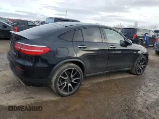 2019 Mercedes-Benz GLC with VIN WDC0J6EBXKF484389, listed as a Copart auction lot 43613755 with 86,197 mi miles and Clean Title. Bid and sale history available at carsss.com. Image 3.