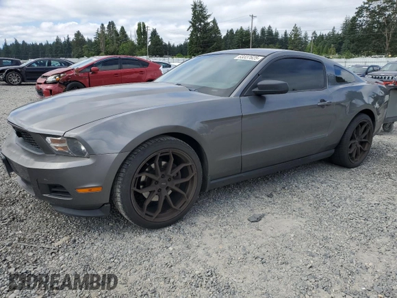 2011 Ford Mustang V6 with VIN 1ZVBP8AM6B5165784, listed as a Copart auction lot 63337625 with 178,110 mi miles and Salvage title. Bid and sale history available at DreamBid. Image 1.