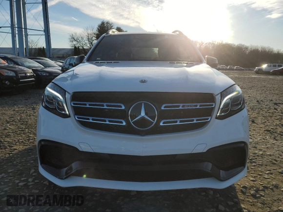2018 Mercedes-Benz GLS with VIN 4JGDF7FE2JA999546, listed as a Copart auction lot 84669104 with 0 mi miles and Salvage Title. Bid and sale history available at carsss.com. Image 5.