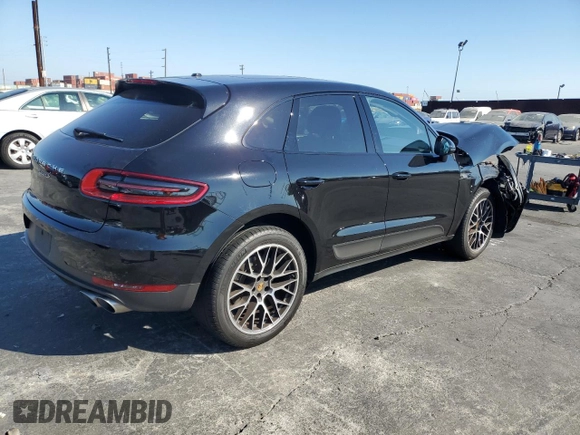 2017 Porsche Macan S with VIN WP1AB2A54HLB11213, listed as a Copart auction lot 72855544 with 58,692 mi miles and Salvage title. Bid and sale history available at DreamBid. Image 3.