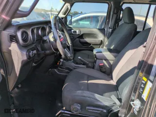 2021 Jeep Gladiator Texas Trail with VIN 1C6JJTAM6ML508229, listed as a Copart auction lot 74991134 with 0 mi miles and Non Repairable. Bid and sale history available at carsss.com. Image 7.