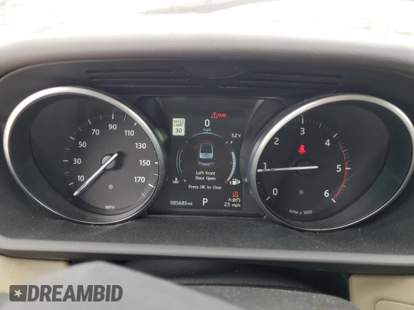 2017 Land Rover Range Rover Sport HSE with VIN SALWR2FK0HA694448, listed as a Copart auction lot 42040305 with 85,685 mi miles and Salvage Title. Bid and sale history available at carsss.com. Image 9.