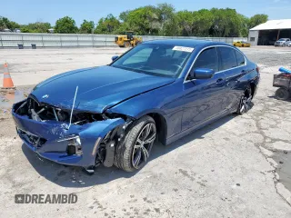2024 BMW 3 Series 330i with VIN 3MW69FF04R8E10780, listed as a Copart auction lot 58827275 with 15,003 mi miles and Salvage title. Bid and sale history available at DreamBid. Image 1.
