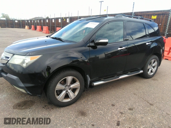 2007 Acura MDX Technology with VIN 2HNYD28417H540564, listed as a IAAI auction lot 41939685 with 193,080 mi miles and . Bid and sale history available at DreamBid. Image 2.
