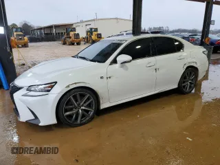 2018 Lexus GS with VIN JTHBZ1BL3JA014108, listed as a Copart auction lot 44915865 with 97,338 mi miles and Salvage Title. Bid and sale history available at carsss.com. Image 1.
