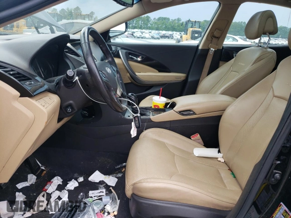 2013 Hyundai Azera with VIN KMHFH4JGXDA198345, listed as a Copart auction lot 58256945 with 102,711 mi miles and Salvage title. Bid and sale history available at DreamBid. Image 7.