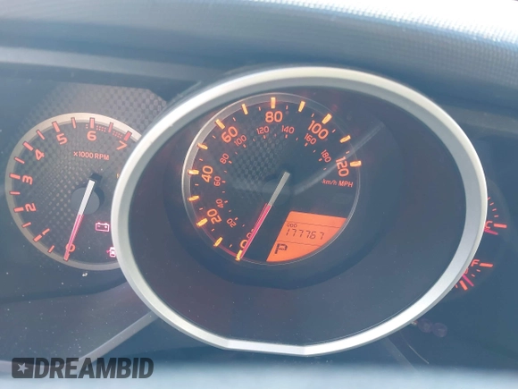 2013 Toyota 4Runner SR5 with VIN JTEZU5JR3D5058100, listed as a IAAI auction lot 41259630 with 177,767 mi miles and . Bid and sale history available at DreamBid. Image 7.