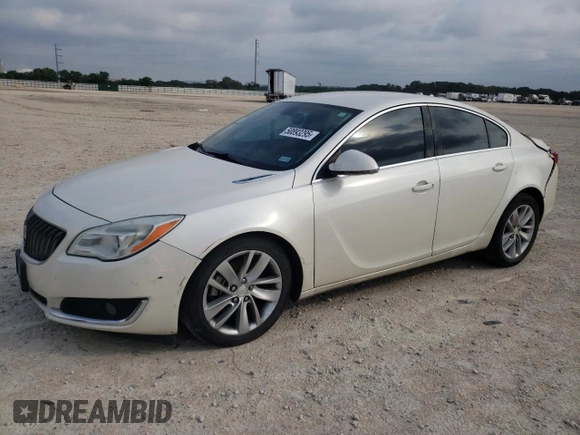 2014 Buick Regal with VIN 2G4GK5EX9E9256755, listed as a Copart auction lot 50893295 with 202,913 mi miles and Salvage title. Bid and sale history available at DreamBid. Image 1.