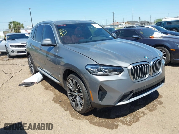 2024 BMW X3 sDrive30i z VIN 5UX43DP09R9W84494, wystawiony jako IAAI lot #41981761 z przebiegiem 14 066 mil mil oraz . Historia ofert i sprzedaży dostępna na DreamBid. Obrazek 1.