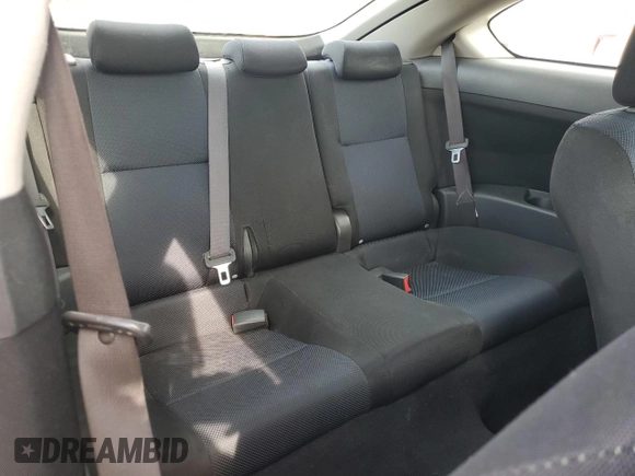 2005 Scion tC with VIN JTKDE177450057703, listed as a Copart auction lot 46842755 with 190,486 mi miles and Salvage Title. Bid and sale history available at carsss.com. Image 10.