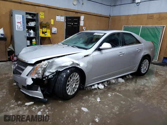 2011 Cadillac CTS Sedan Luxury with VIN 1G6DG5EY7B0155501, listed as a Copart auction lot 42505625 with 107,222 mi miles and Clean Title. Bid and sale history available at carsss.com. Image 1.