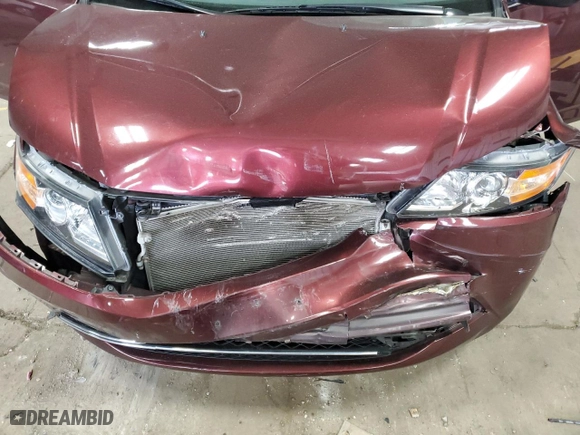 2016 Honda Odyssey EX-L with VIN 5FNRL5H67GB021637, listed as a Copart auction lot 50831855 with 143,281 mi miles and Non Repairable. Bid and sale history available at carsss.com. Image 12.