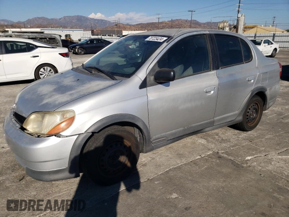 2002 Toyota ECHO with VIN JTDBT123025027203, listed as a Copart auction lot 70723424 with 187,299 mi miles and Salvage Title. Bid and sale history available at DreamBid. Image 1.