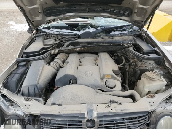1998 Mercedes-Benz E-Class with VIN WDBJF65F4WA619026, listed as a Copart auction lot 42602915 with 202,430 mi miles and Salvage Title. Bid and sale history available at carsss.com. Image 11.