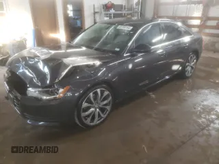 2013 Audi A6 with VIN WAUGFBFCXDN104124, listed as a Copart auction lot 83788164 with 153,337 mi miles and Salvage title. Bid and sale history available at DreamBid. Image 1.