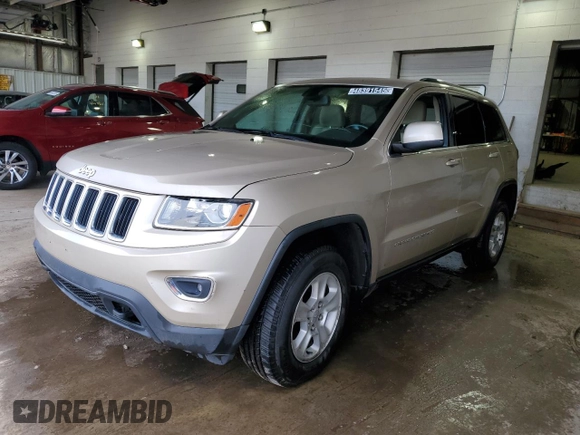 2014 Jeep Grand Cherokee Laredo with VIN 1C4RJFAG5EC158892, listed as a Copart auction lot 48391545 with 183,500 mi miles and Clean Title. Bid and sale history available at carsss.com. Image 1.
