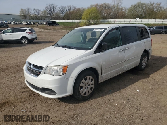 2014 Dodge Grand Caravan American Value with VIN 2C4RDGBG8ER245897, listed as a Copart auction lot 54066945 with 144,177 mi miles and Clean Title. Bid and sale history available at DreamBid. Image 1.