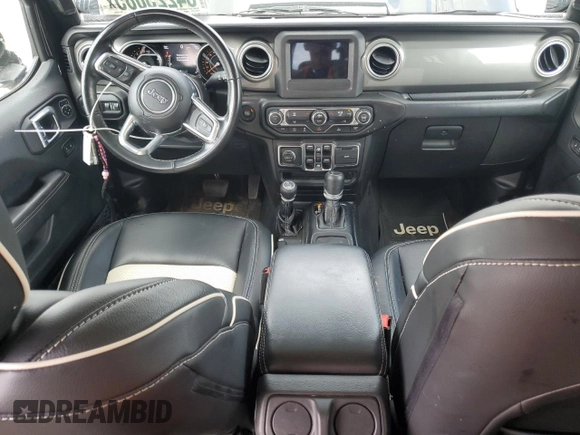 2021 Jeep Gladiator High Altitude с VIN 1C6HJTFG0ML543298, выставлен на аукционе Copart как лот 54225085 с пробегом 69 115 миль миль и Списание • Salvage title. История ставок и продаж доступна на DreamBid. Изображение 8.