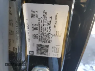 2021 Chevrolet Colorado 4WD Z71 z VIN 1GCGTDENXM1240416, wystawiony jako Copart lot #87875155 z przebiegiem 100 981 mil mil oraz Szkoda całkowita • Salvage title. Historia ofert i sprzedaży dostępna na DreamBid. Obrazek 12.