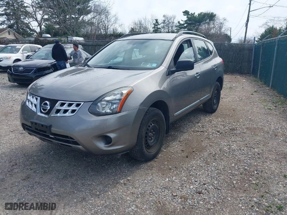 2014 Nissan Rogue Select S with VIN JN8AS5MV6EW710398, listed as a IAAI auction lot 41975773 with 69,049 mi miles. Bid and sale history available at carsss.com. Image 2.