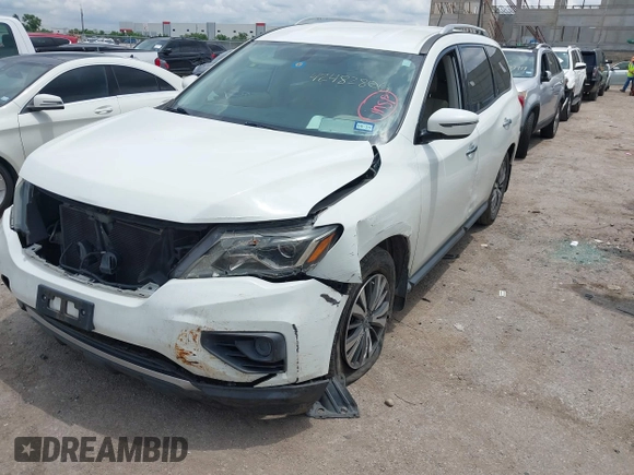 2017 Nissan Pathfinder SV with VIN 5N1DR2MN7HC684513, listed as a IAAI auction lot 42482806 with 92,987 mi miles and . Bid and sale history available at DreamBid. Image 17.
