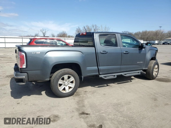 2015 GMC Canyon 4WD SLE with VIN 1GTG6BE36F1244086, listed as a Copart auction lot 51380255 with 81,822 mi miles and Salvage Title. Bid and sale history available at carsss.com. Image 3.