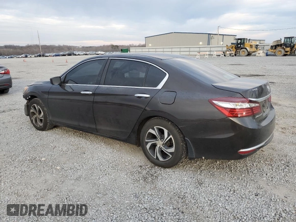 2016 Honda Accord Sedan LX with VIN 1HGCR2F37GA240779, listed as a Copart auction lot 86540084 with 52,356 mi miles and Salvage Title. Bid and sale history available at carsss.com. Image 2.