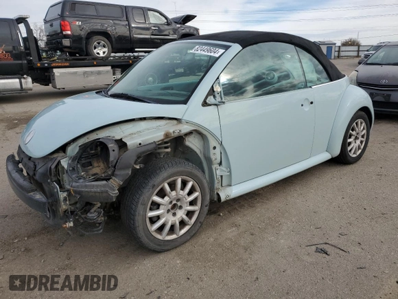 2004 Volkswagen Beetle with VIN 3VWCM21Y64M310431, listed as a Copart auction lot 82449604 with 166,974 mi miles and Salvage Title. Bid and sale history available at DreamBid. Image 1.