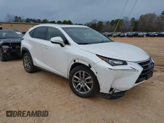 2016 Lexus NX 200t with VIN JTJBARBZ1G2073198, listed as a IAAI auction lot 41706024 with 106,459 mi miles. Bid and sale history available at carsss.com. Image 1.