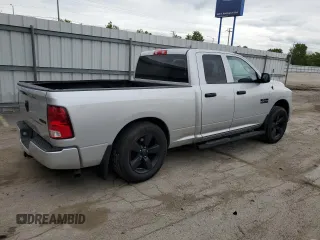 2018 Ram 1500 Express with VIN 1C6RR7FG2JS235099, listed as a Copart auction lot 56705475 with 105,475 mi miles and Clean title. Bid and sale history available at DreamBid. Image 3.