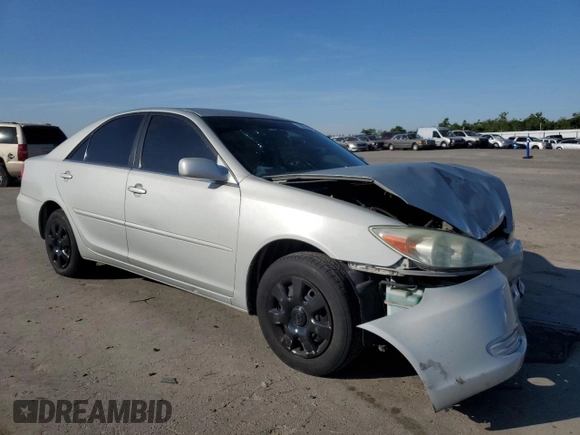 2004 Toyota Camry LE with VIN 4T1BE32K24U265992, listed as a Copart auction lot 53761975 with 97,006 mi miles and Salvage Title. Bid and sale history available at DreamBid. Image 4.