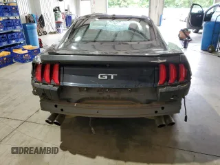 2019 Ford Mustang GT with VIN 1FA6P8CF3K5173835, listed as a Copart auction lot 56411435 with 57,162 mi miles and Salvage title. Bid and sale history available at DreamBid. Image 6.