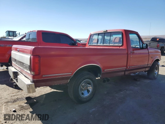 1992 Ford F-150 with VIN 2FTEF15H0NCB08045, listed as a Copart auction lot 81502744 with 139,412 mi miles and Salvage Title. Bid and sale history available at carsss.com. Image 3.