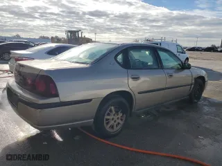 2001 Chevrolet Impala with VIN 2G1WF52E019220284, listed as a Copart auction lot 42708795 with 89,532 mi miles and Salvage Title. Bid and sale history available at carsss.com. Image 3.
